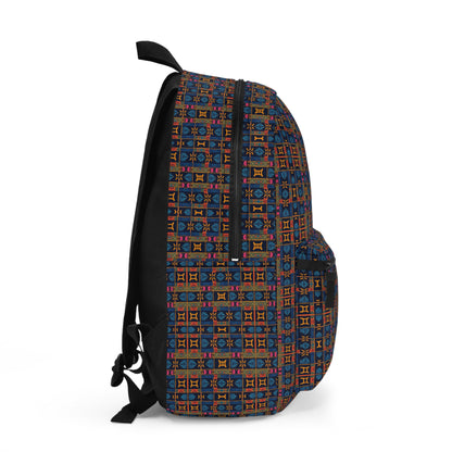 Backpack, Gemini, Zodiac, Shapes Pattern