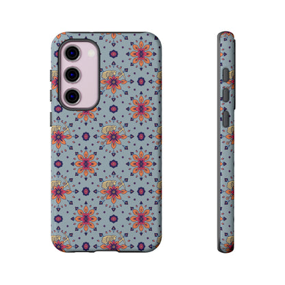 Tough Cases, Sagittarius, Zodiac v3, Flower Pattern