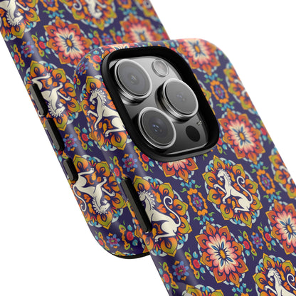 Tough Cases, Virgo, Zodiac v3, Flower Pattern