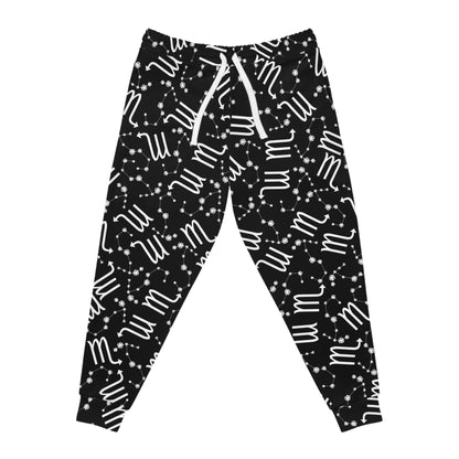 Athletic Joggers Scorpio Zodiac sign (AOP)