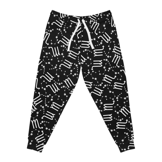 Athletic Joggers Scorpio Zodiac sign (AOP)
