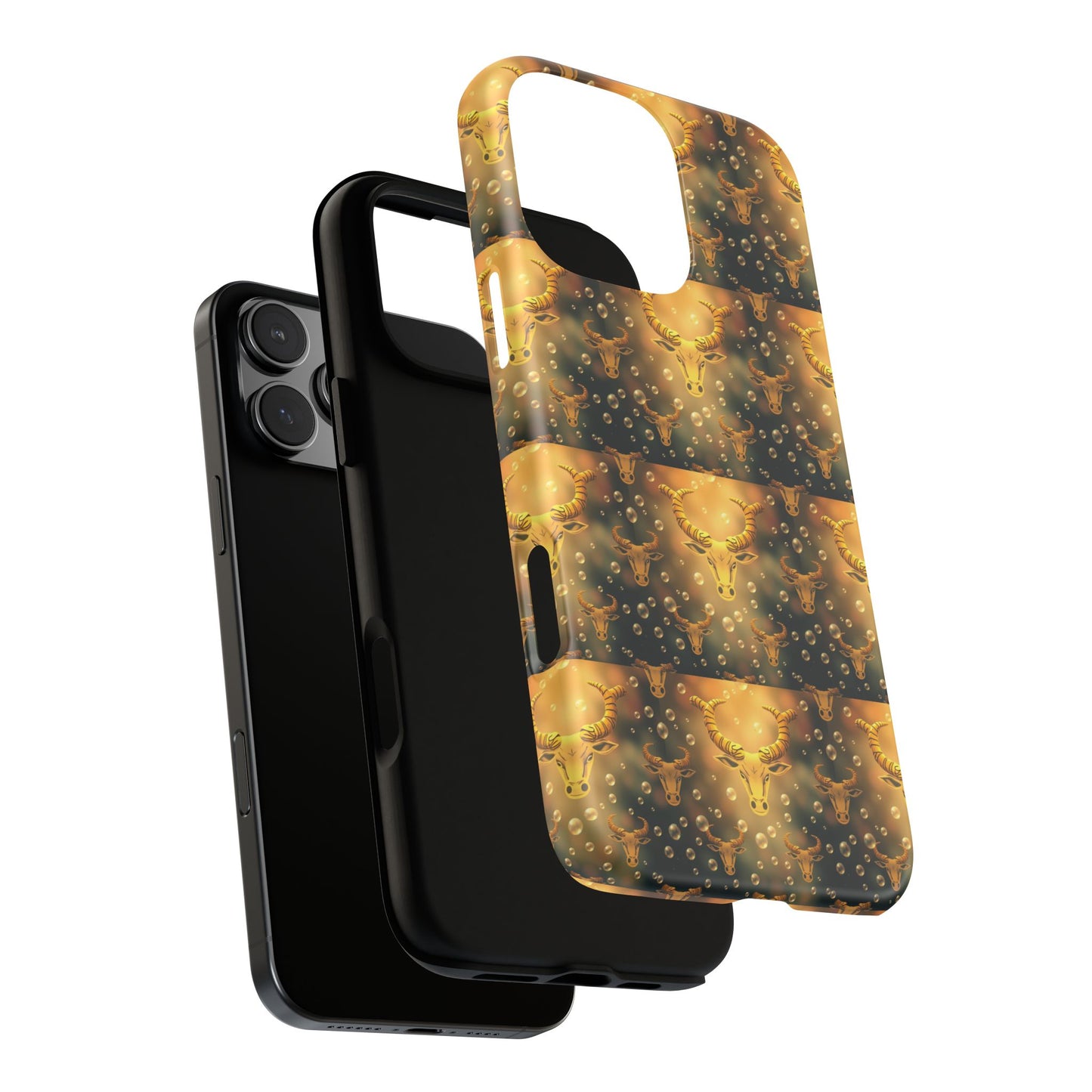 Tough Cases, Taurus, Zodiac v1, Bubble Pattern