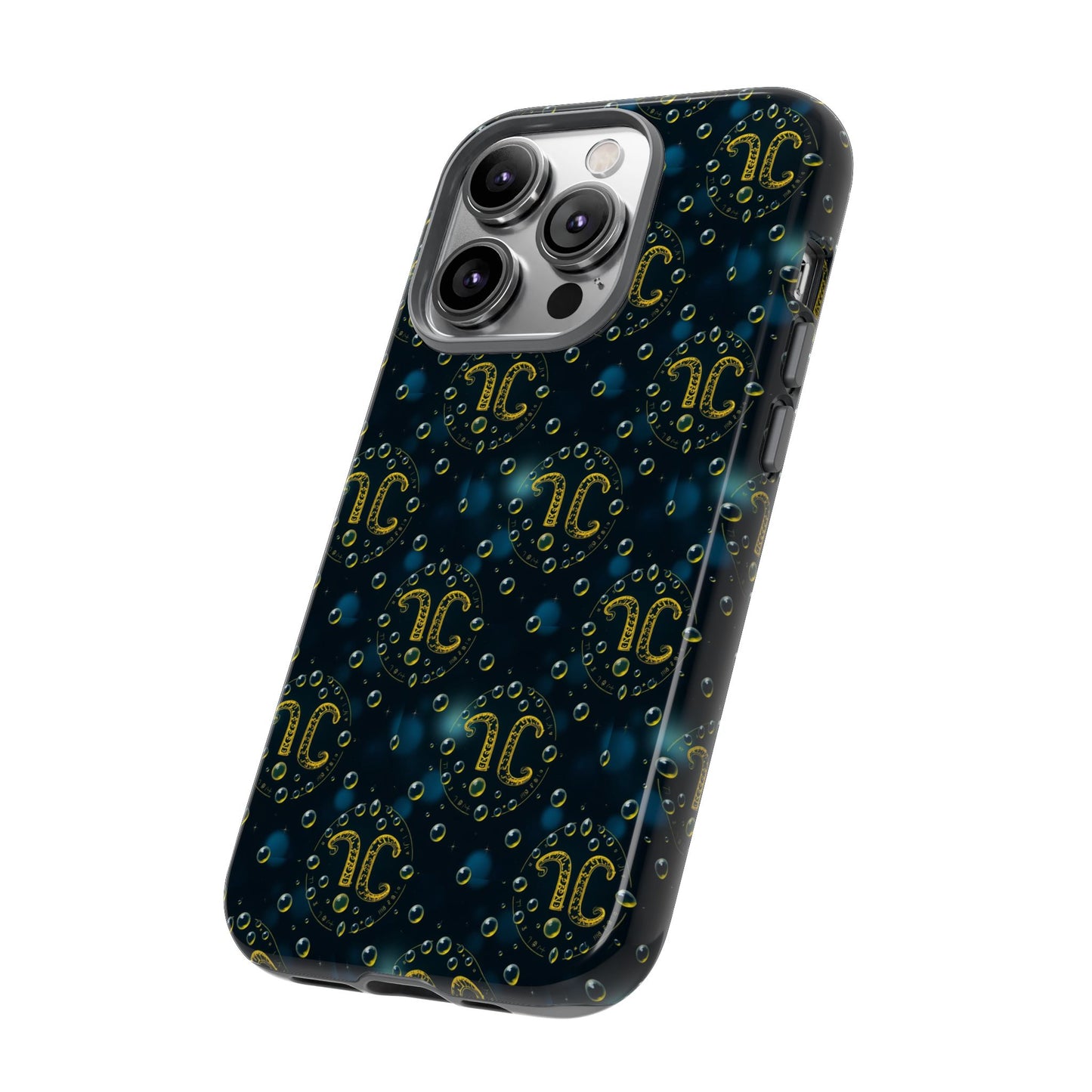 Tough Cases, Aquarius, Zodiac v2, Bubble Pattern