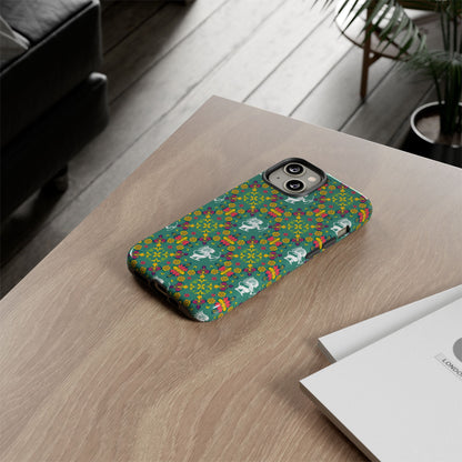 Tough Cases, Sagittarius, Zodiac, Flower Pattern