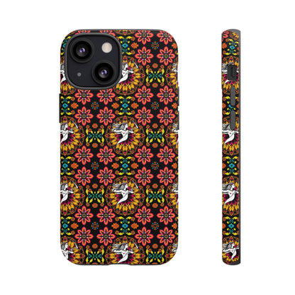 Tough Cases, Sagittarius, Zodiac v2, Flower Pattern