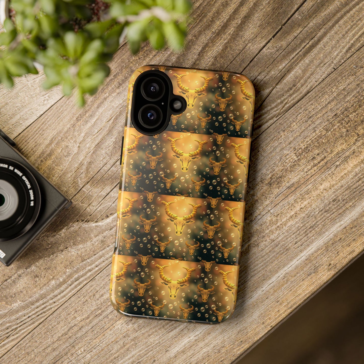 Tough Cases, Taurus, Zodiac v1, Bubble Pattern