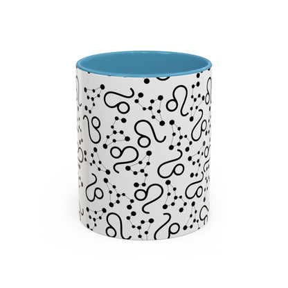 Accent Coffee Mug with the Leo sign (11, 15oz)