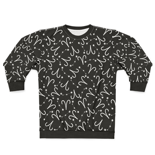 Zodiac AOP Unisex Sweatshirt Aries Zodiac Sign