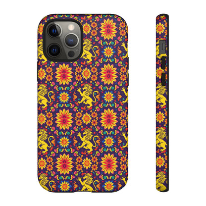 Tough Cases, Leo, Zodiac, Flower Pattern