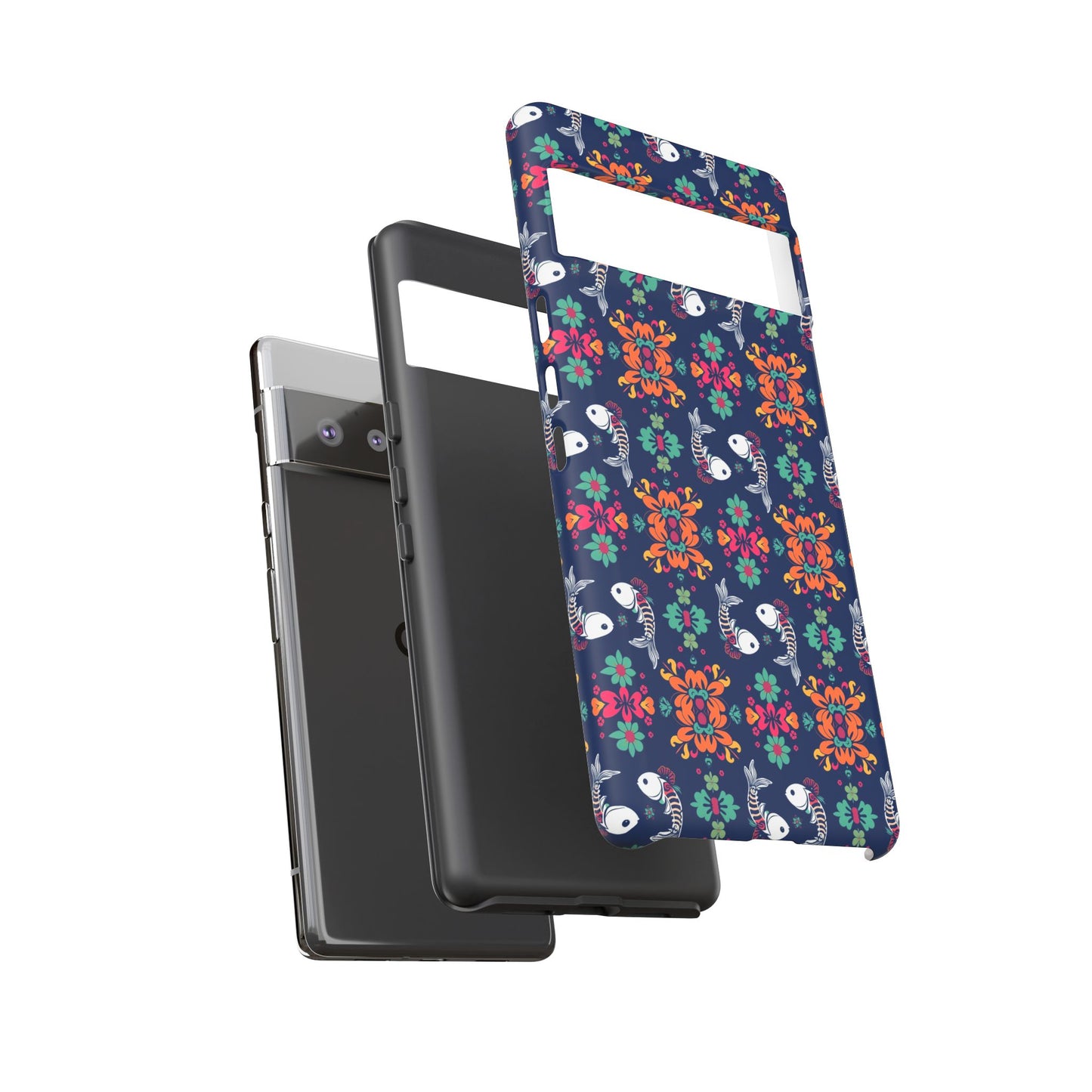 Tough Cases, Pisces, Zodiac, Flower Pattern