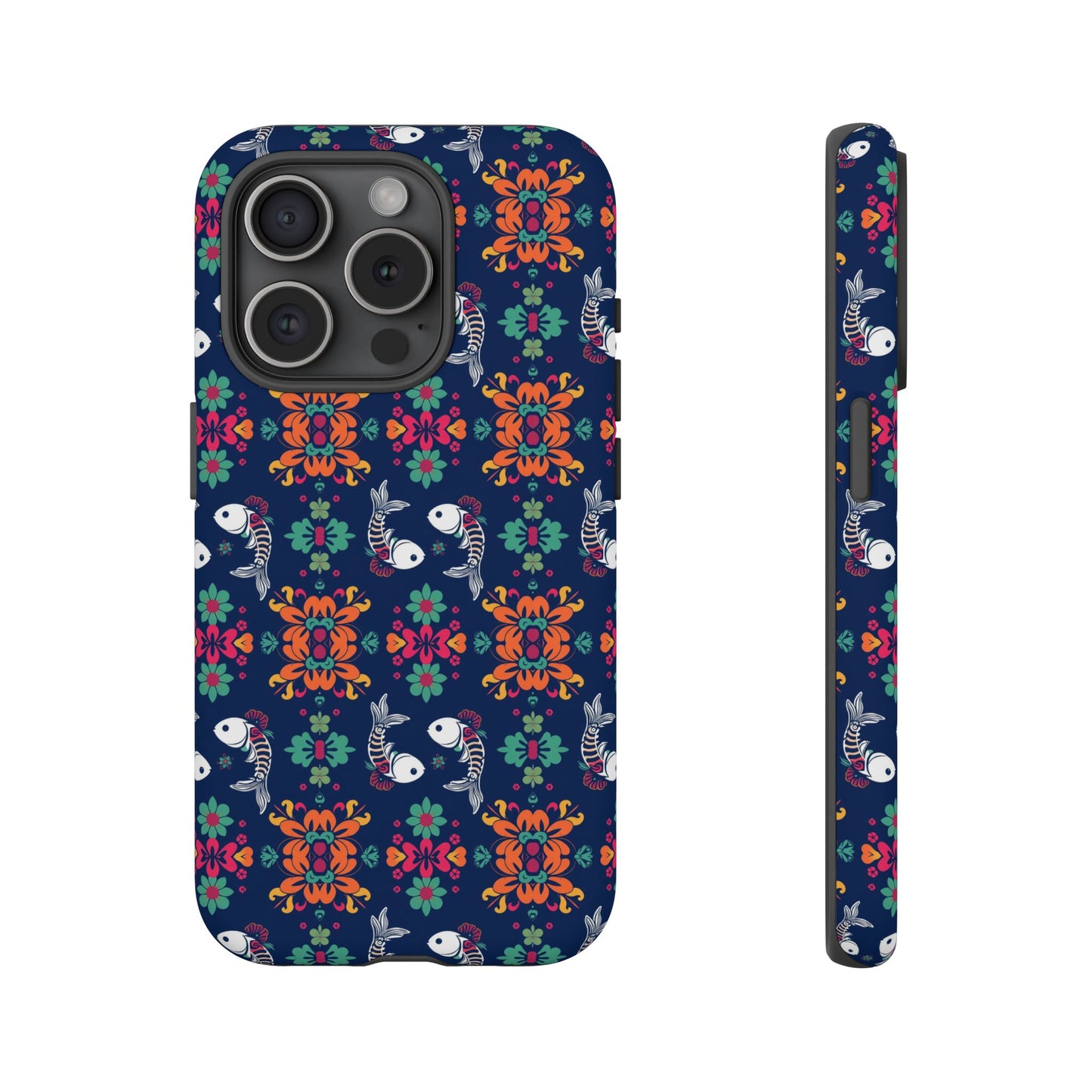 Tough Cases, Pisces, Zodiac, Flower Pattern