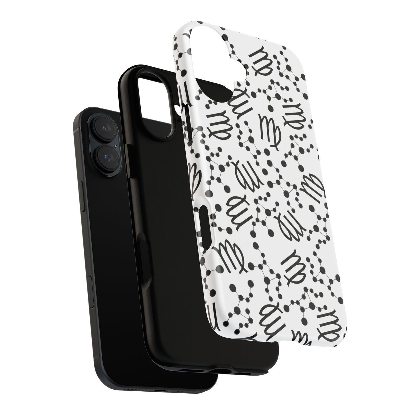 Tough Cases with the Virgo Zodiac sign for iPhone, Samsung Galaxy, and Google Pixel devices