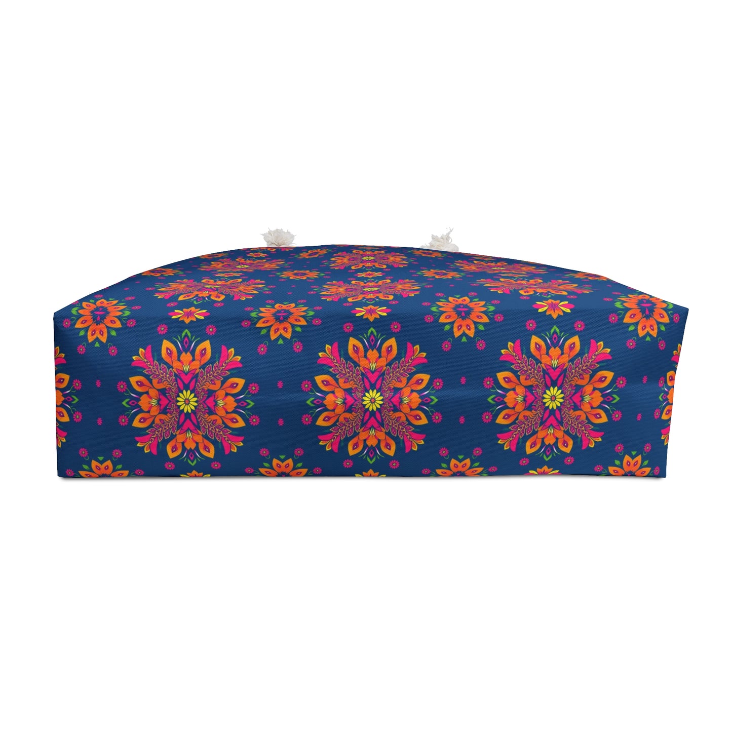 Weekender Bag, Gemini, Zodiac v2, Flower Pattern