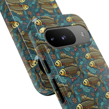 Tough Cases, Pisces, Zodiac v1, Metal Pattern