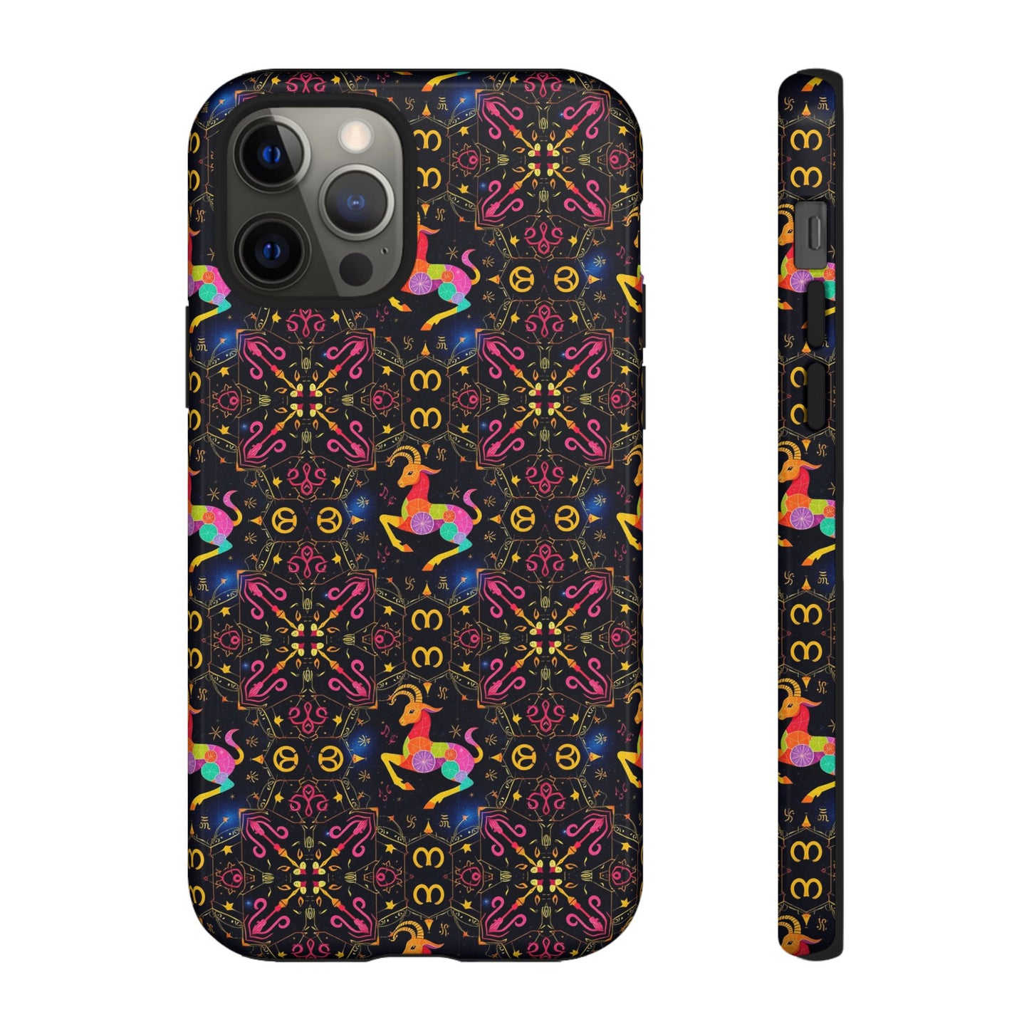 Tough Cases, Capricorn, Zodiac v2, Metal Pattern