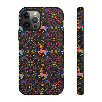 Tough Cases, Capricorn, Zodiac v2, Metal Pattern