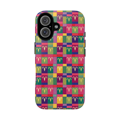 Tough Cases, Aries, Zodiac v1, Shape Pattern