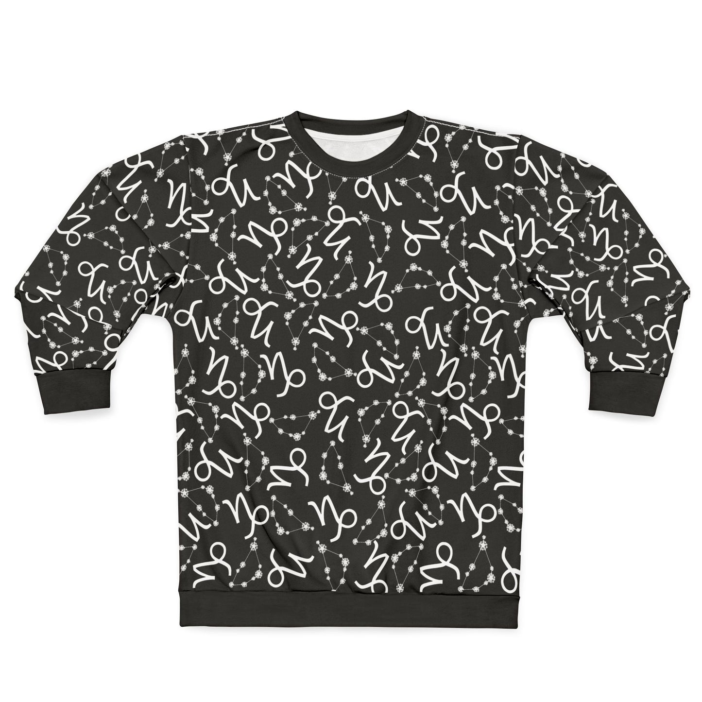Zodiac AOP Unisex Sweatshirt Capricorn Zodiac Sign