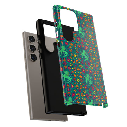 Tough Cases, Leo, Zodiac v3, Flower Pattern