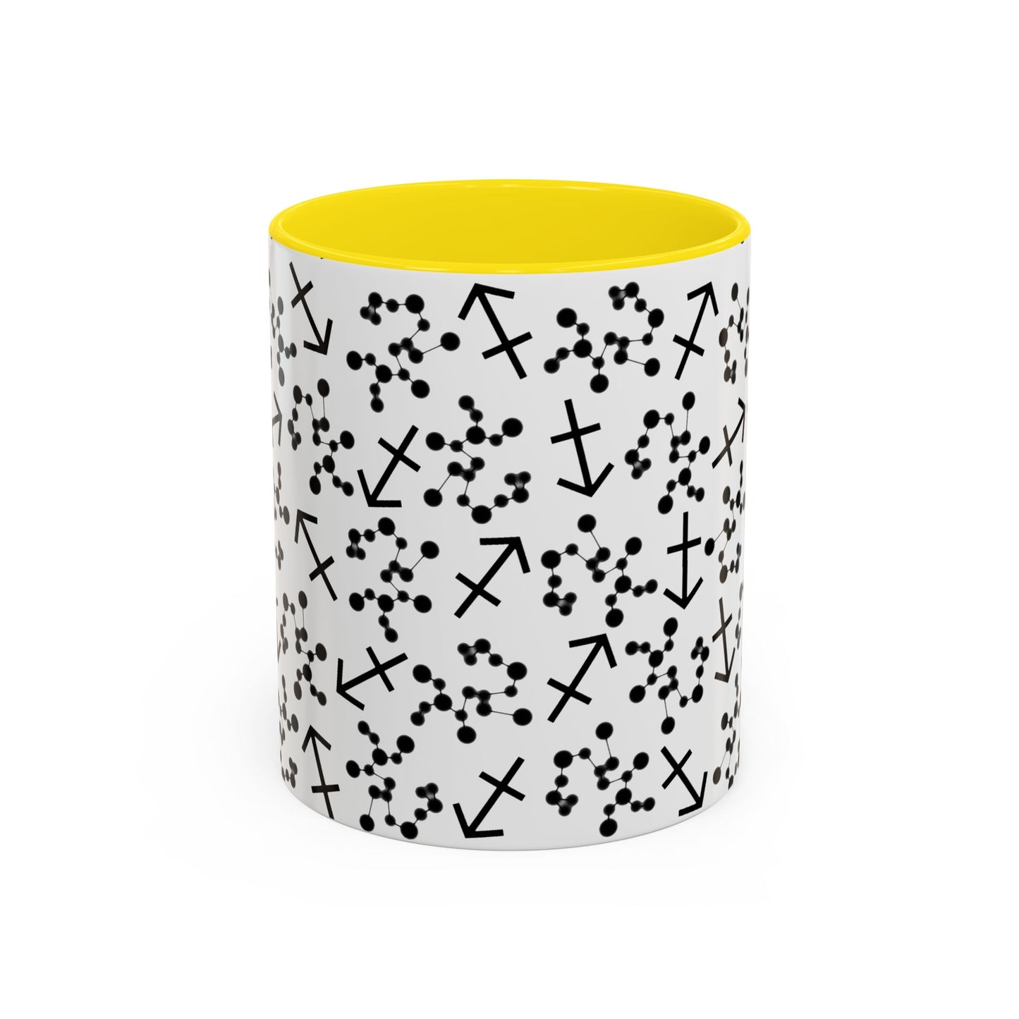 Accent Coffee Mug with the Sagittarius sign (11, 15oz)