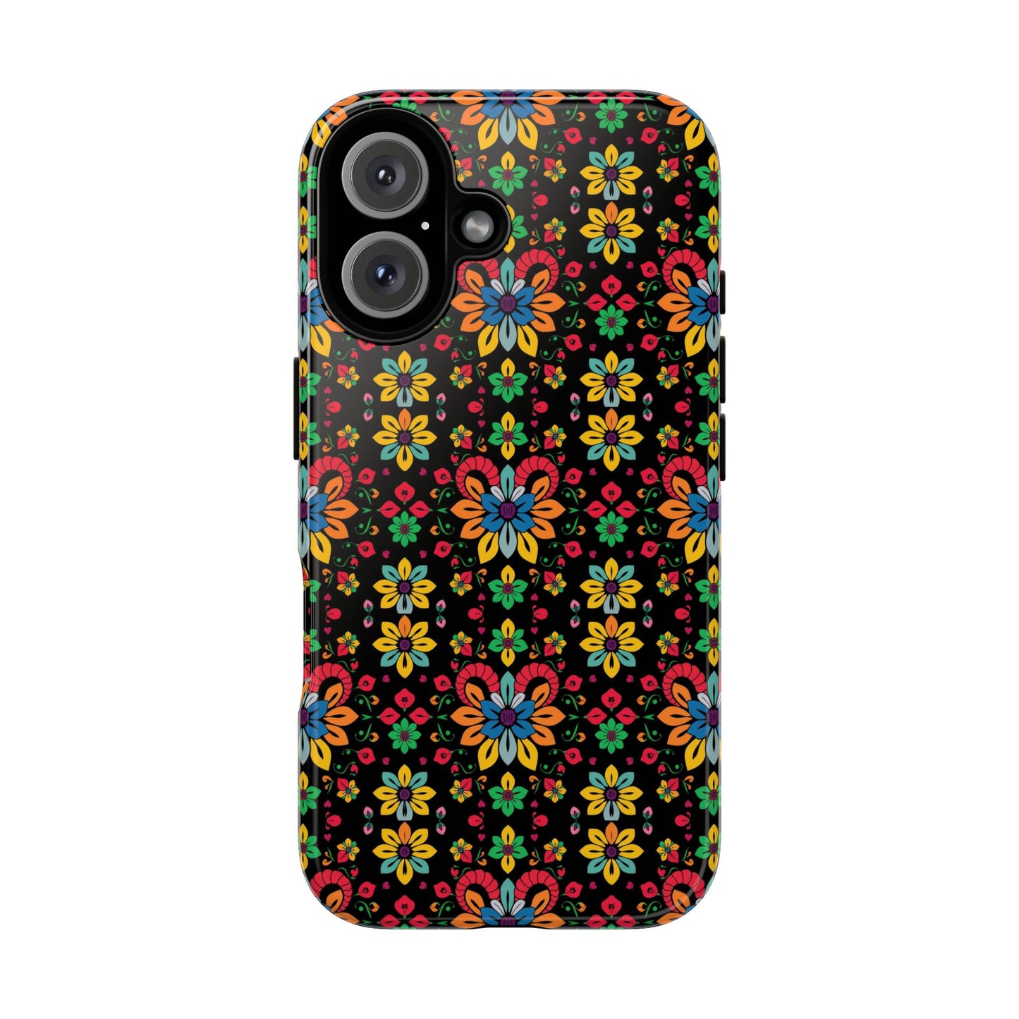 Tough Cases, Aries, Zodiac v2, Flower Pattern