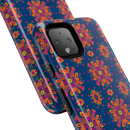 Tough Cases, Gemini, Zodiac v2, Flower Pattern