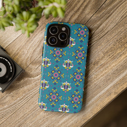 Tough Cases, Libra, Zodiac v2, Flower Pattern