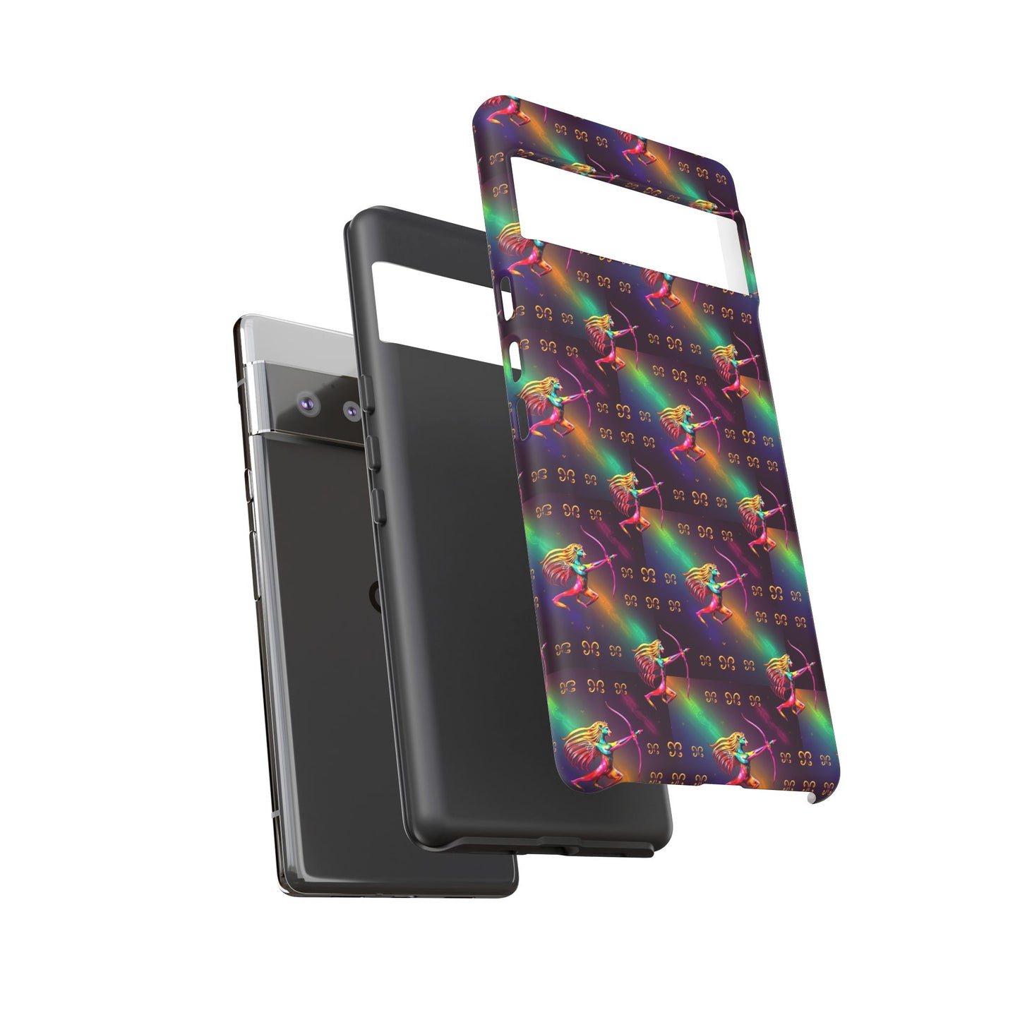 Tough Cases, Sagittarius, Zodiac v1, Metal Pattern