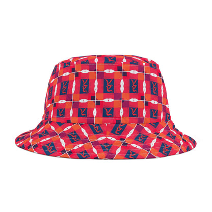 Bucket Hat, (AOP), Sagittarius v1, Zodiac, Shape Pattern