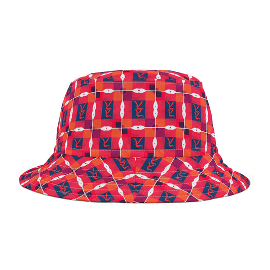 Bucket Hat, (AOP), Sagittarius v1, Zodiac, Shape Pattern