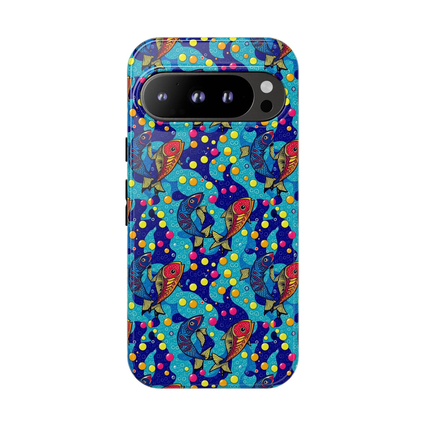 Tough Cases, Pisces, Zodiac v2, Bubble Pattern