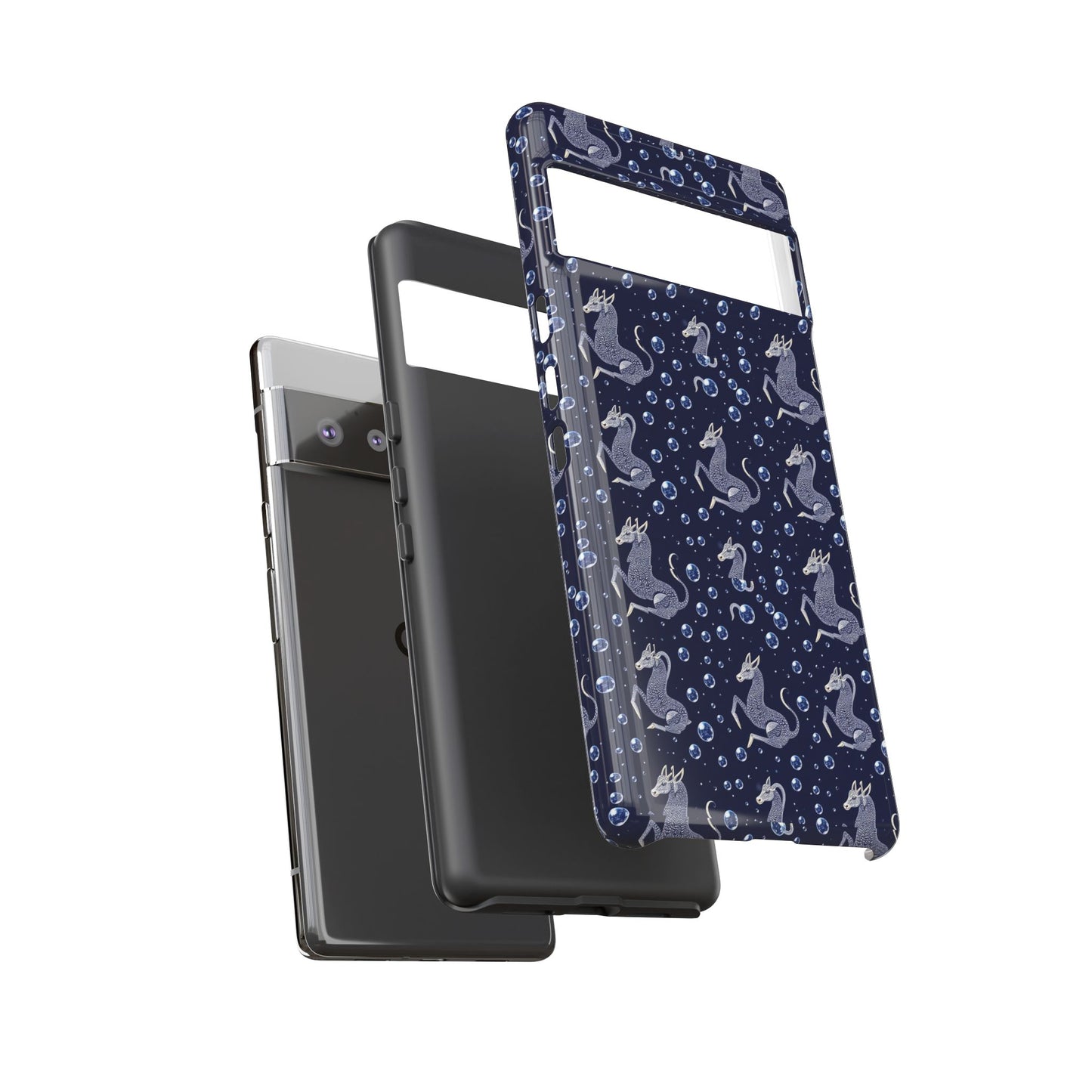 Tough Cases, Capricorn, Zodiac v2, Bubble Pattern