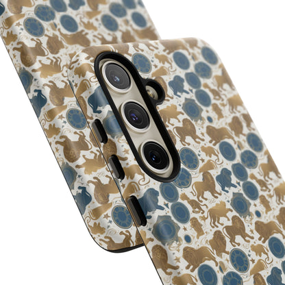 Tough Cases, Leo, Zodiac v2, Metal Pattern
