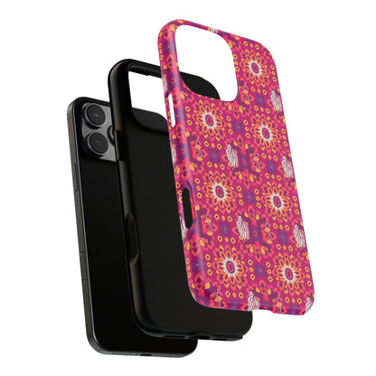 Tough Cases, Gemini, Zodiac v1, Flower Pattern