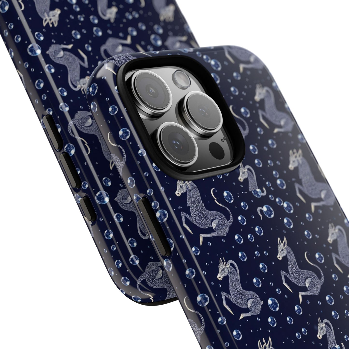 Tough Cases, Capricorn, Zodiac v2, Bubble Pattern
