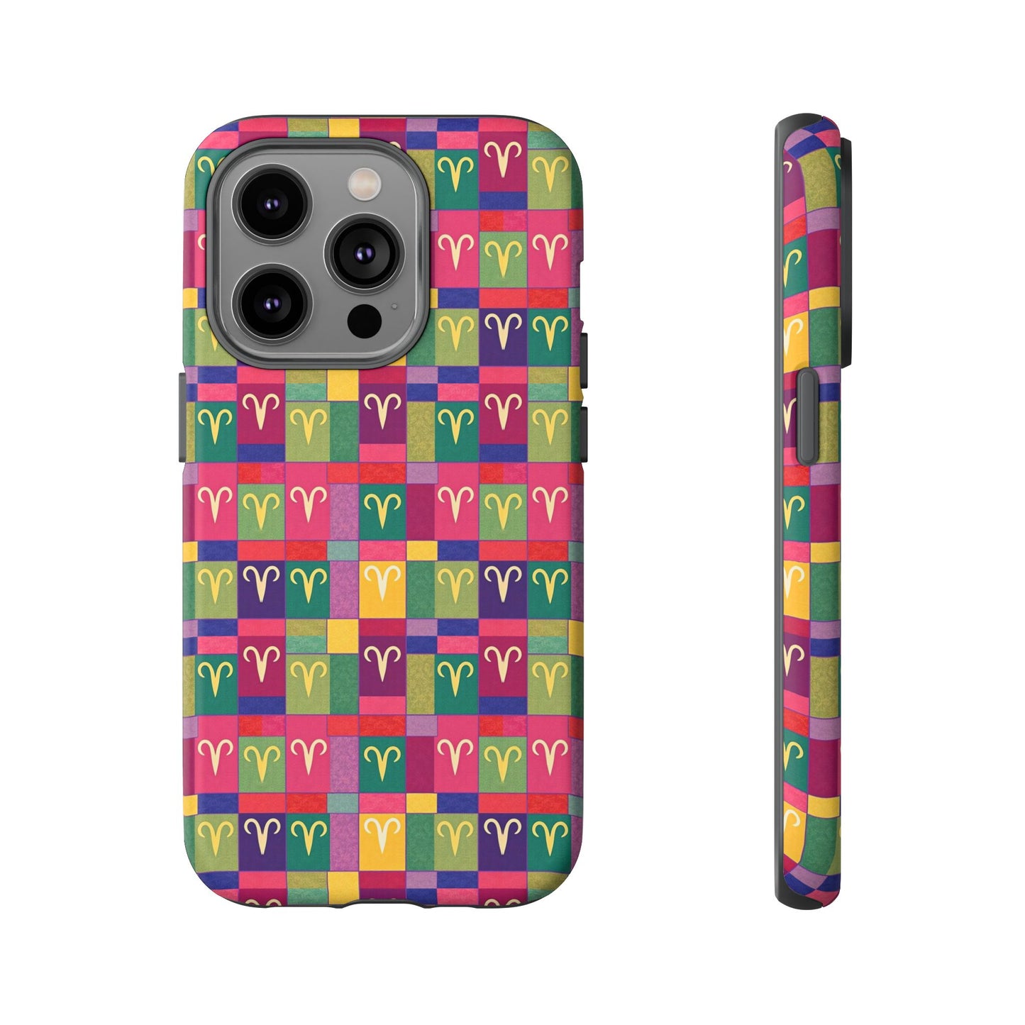 Tough Cases, Aries, Zodiac v1, Shape Pattern