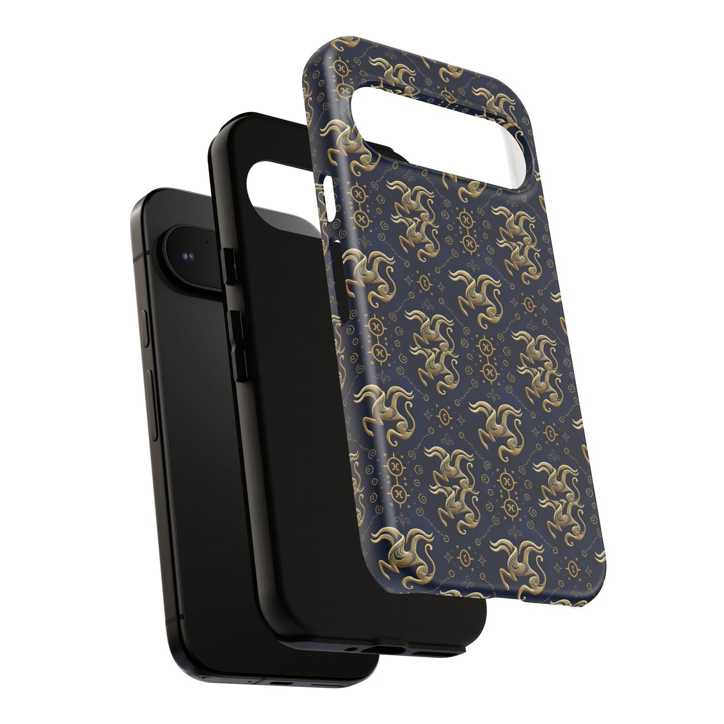 Tough Cases, Aquarius, Zodiac v2, Metal Pattern