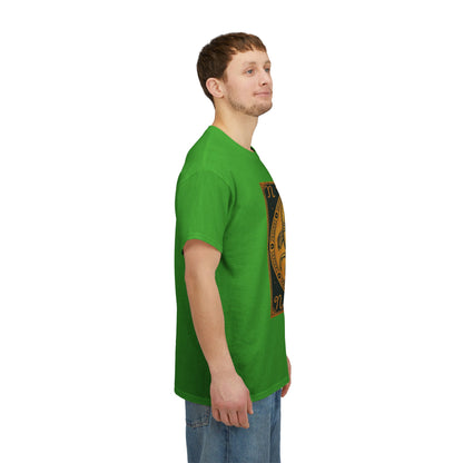 Unisex Heavy Cotton T-Shirt, Crab King v1, Cancer Zodiac Design
