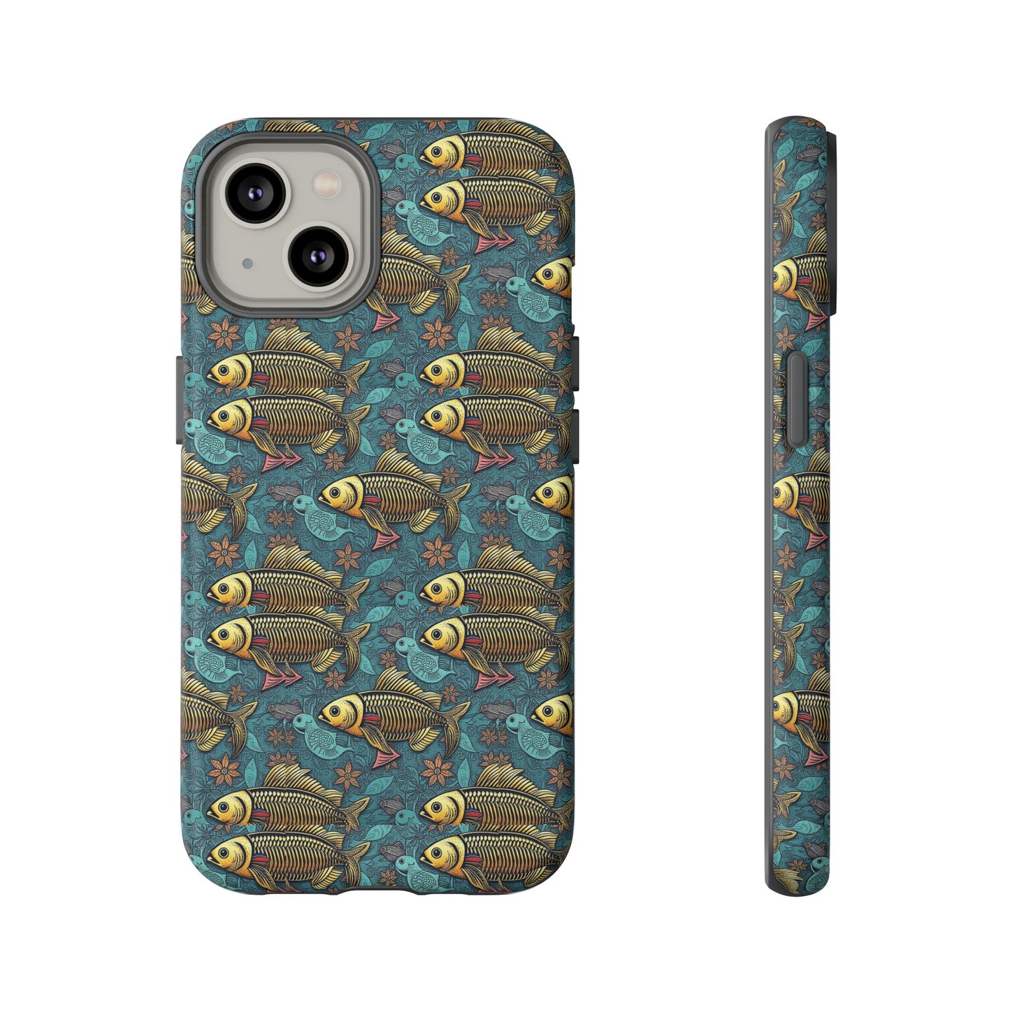 Tough Cases, Pisces, Zodiac v1, Metal Pattern