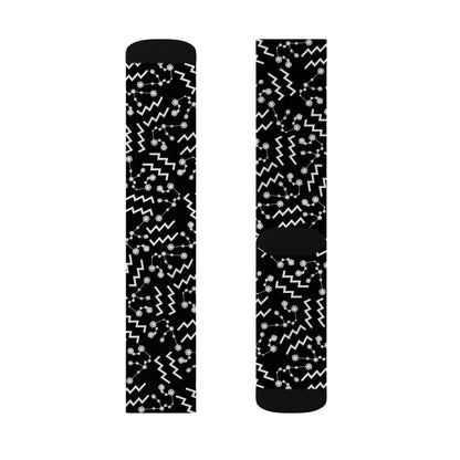 Zodiac Sublimation Socks Aquarius Zodiac sign