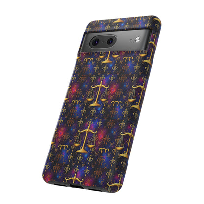 Tough Cases, Libra, Zodiac v2, Metal Pattern