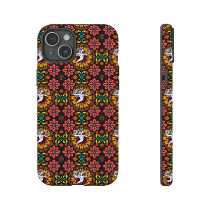 Tough Cases, Sagittarius, Zodiac v2, Flower Pattern