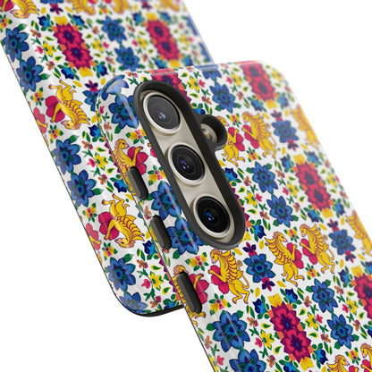 Tough Cases, Gemini, Zodiac, Flower Pattern