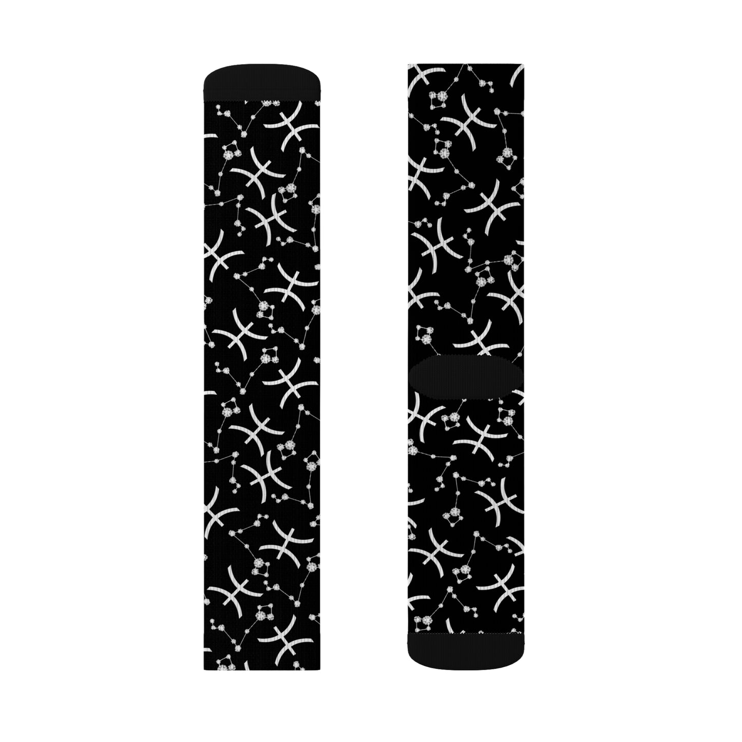 Zodiac Sublimation Socks Pisces Zodiac sign