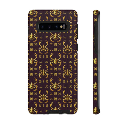 Tough Cases, Scorpio, Zodiac v2, Metal Pattern