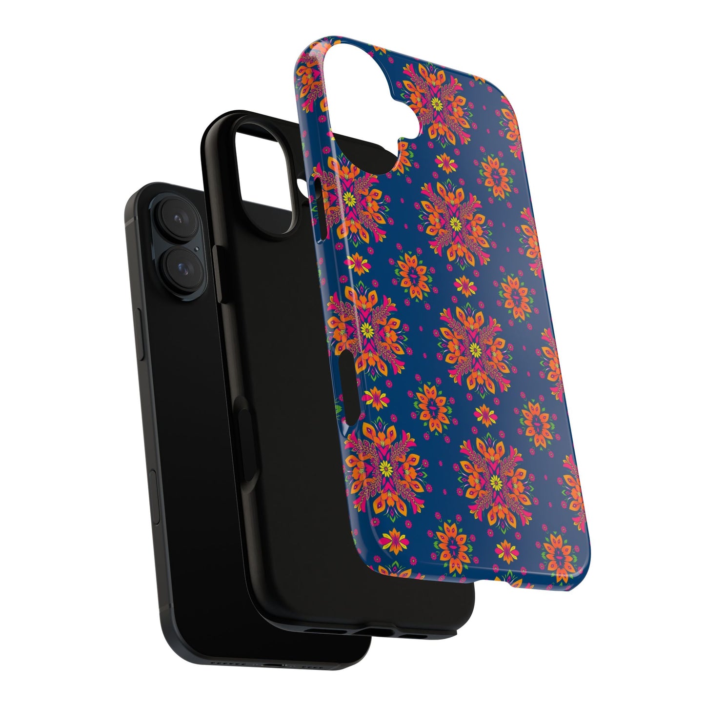 Tough Cases, Gemini, Zodiac v2, Flower Pattern