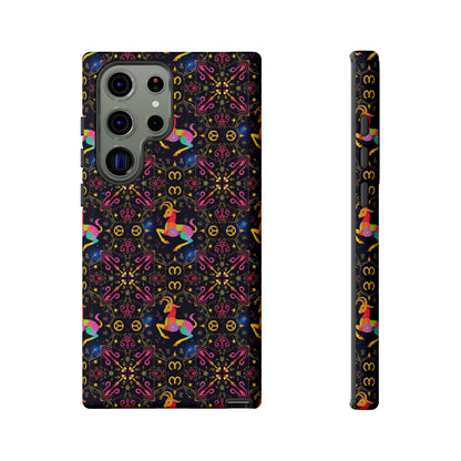 Tough Cases, Capricorn, Zodiac v2, Metal Pattern