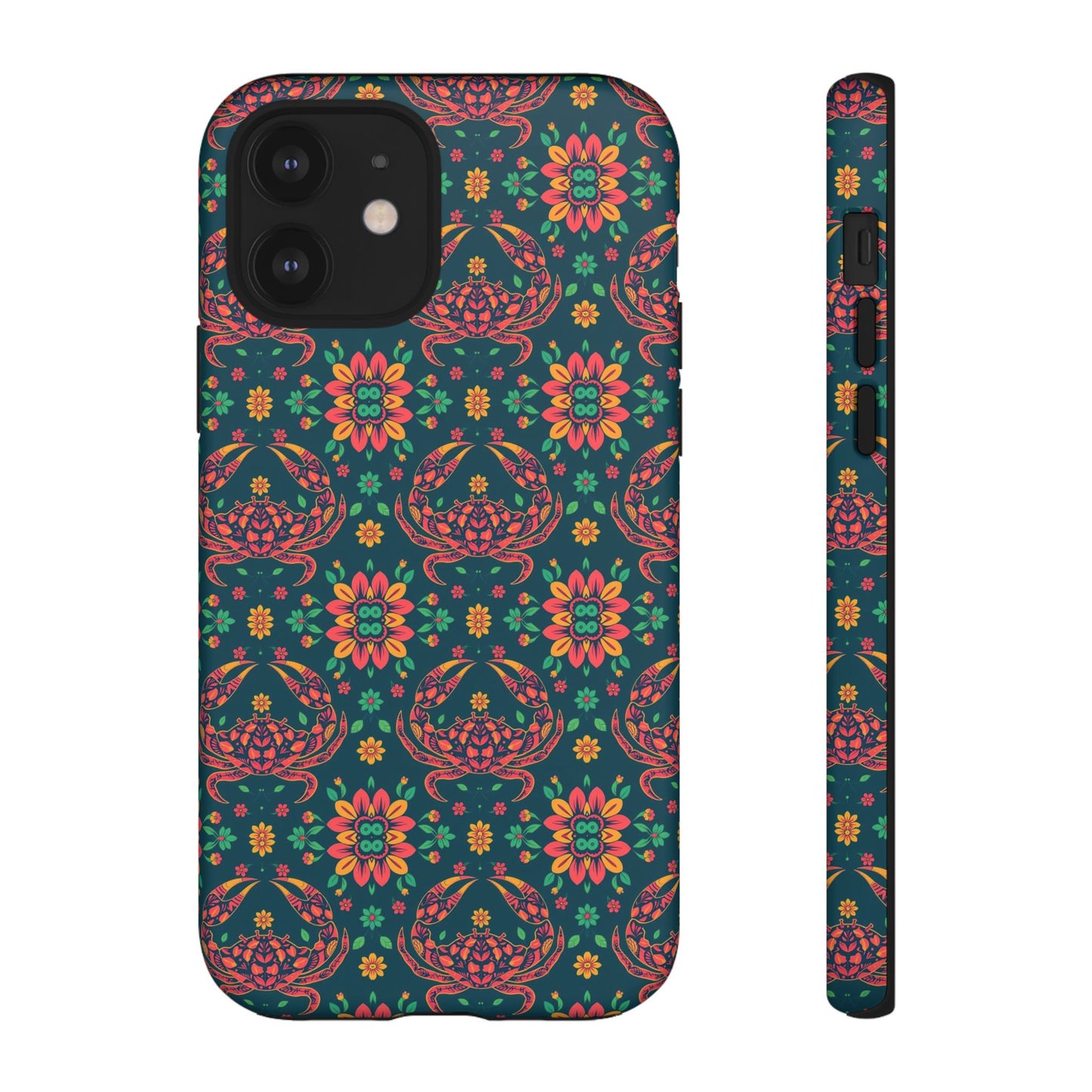 Tough Cases, Cancer, Zodiac v4, Flower Pattern