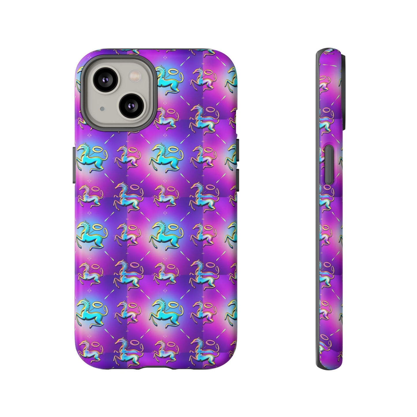 Tough Cases, Aquarius, Zodiac, Metal Pattern