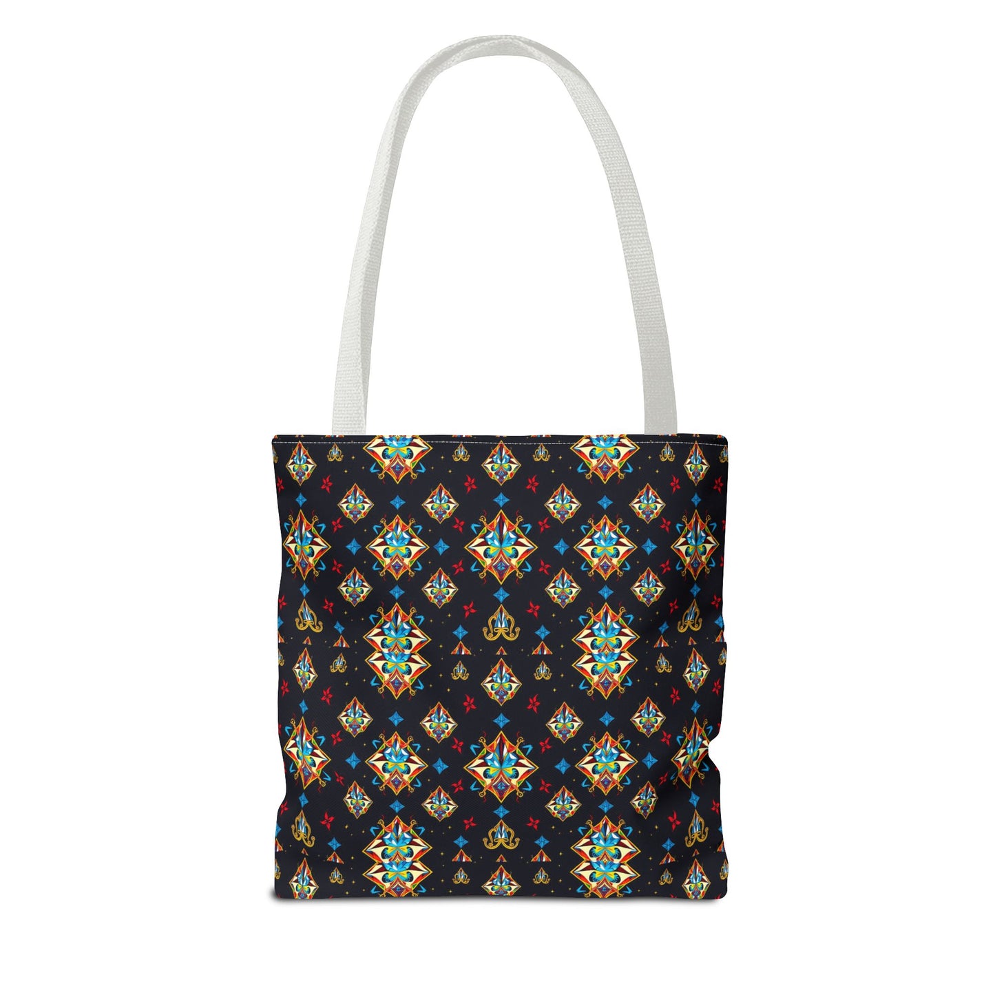 Tote Bag (AOP), Sagittarius, Zodiac v1, Jewel Pattern